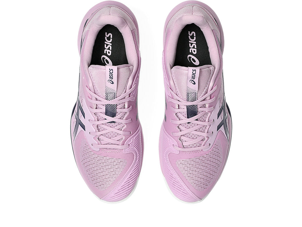 Chaussures Asics Solution Speed FF 3 Clay Indigo Fog porté sur terrain