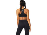 Vue latérale de la Brassière Asics Noir