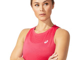 Détail du tissu respirant du Débardeur Asics Rose