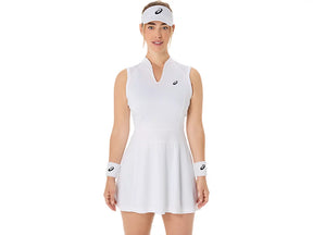 Robe Asics Court Dress Brilliant White vue de face