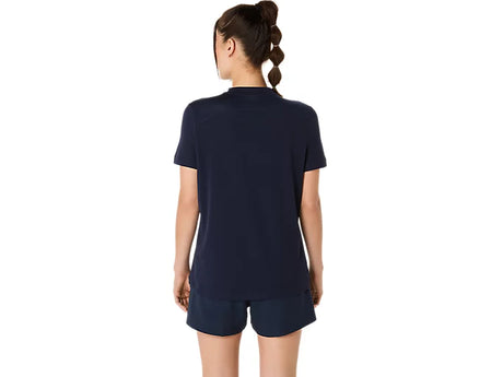 Tee Shirt Asics Court SS Top Midnight vue arrière