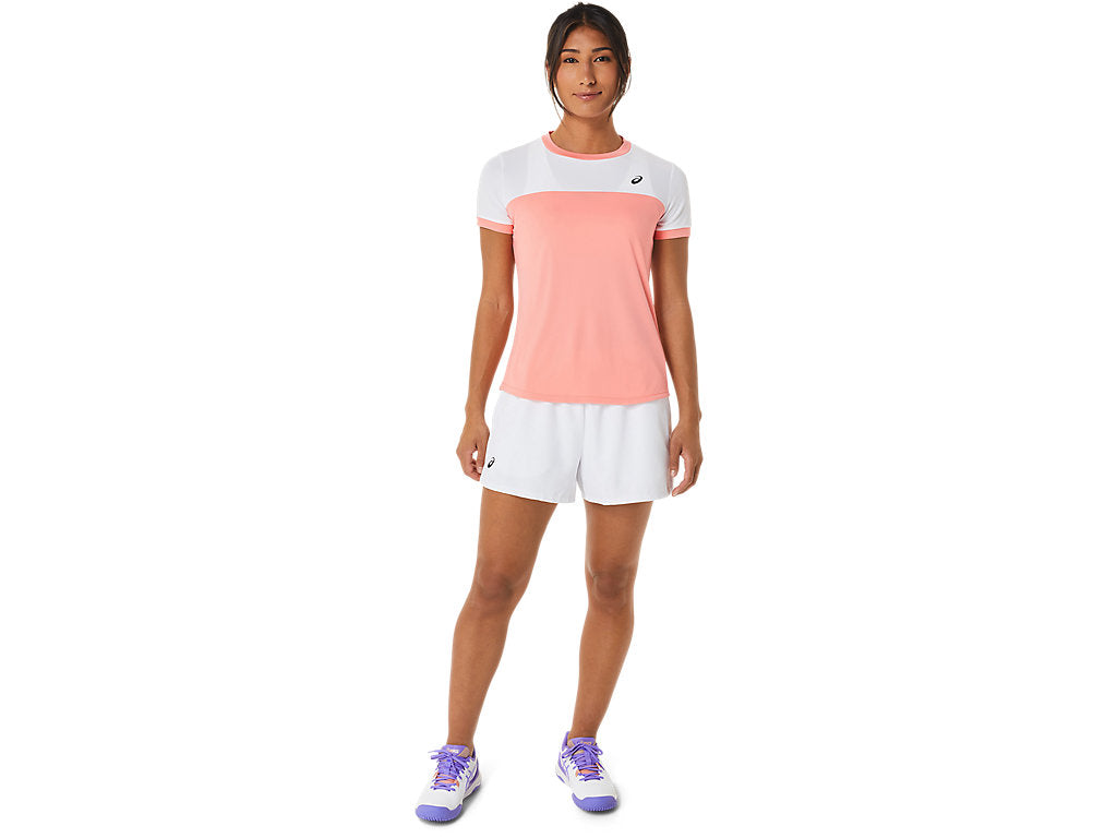 Asics Women Court SS Top Tee Shirt