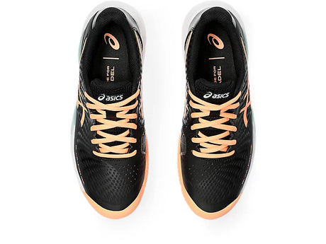 Chaussures Asics Gel Challenger 14 Padel portées sur le court