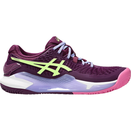 Chaussures Asics Gel Resolution 9 Padel vue de face