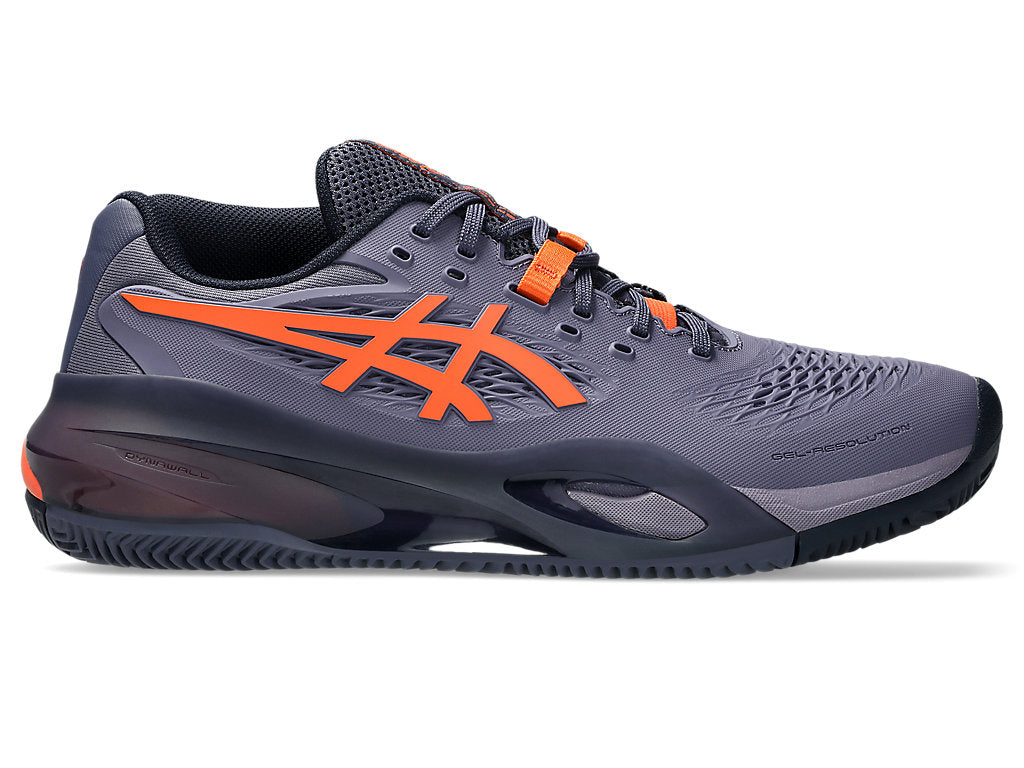 Chaussures Asics Gel Resolution X Clay Nova Orange vue latérale