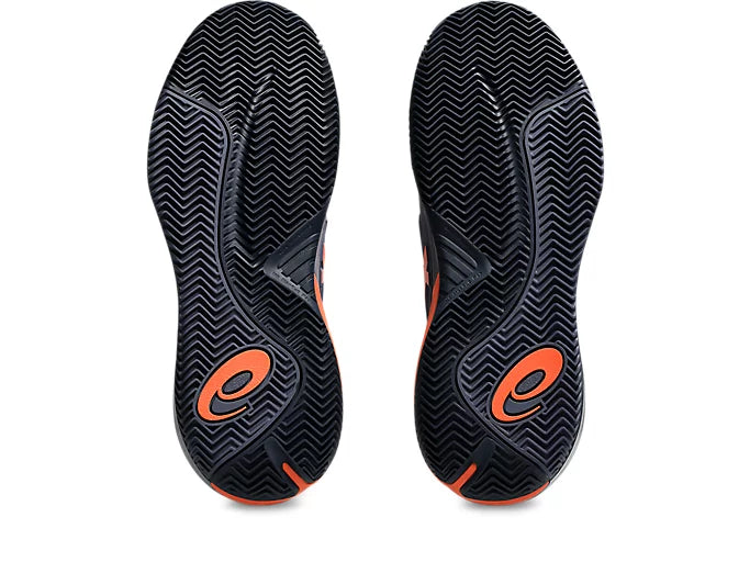 Chaussures Asics Gel Resolution X Clay Nova Orange semelle