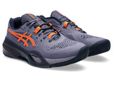 Chaussures Asics Gel Resolution X Clay Nova Orange détails du logo