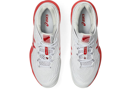 Chaussures Asics Court FF 3 Novak en action sur le terrain