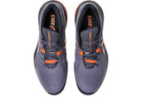 Chaussures Asics Gel Resolution X Clay Nova Orange en action