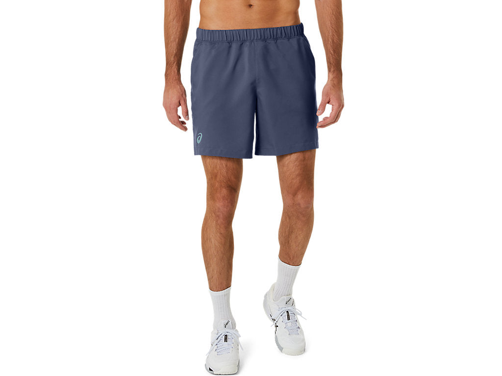 Short Asics Bleu Marine vue de face