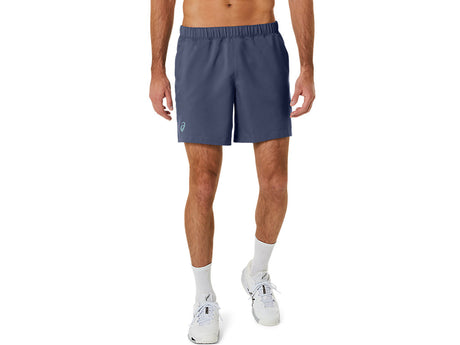 Short Asics Bleu Marine vue de face
