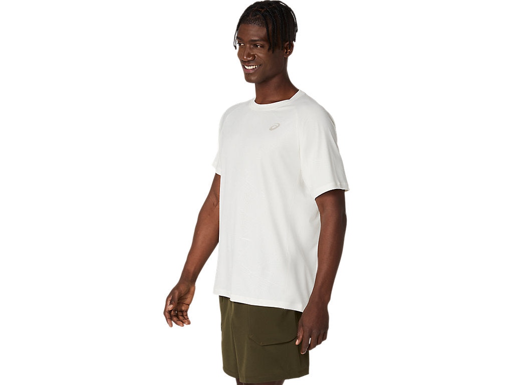 Tee Shirt Asics Game All Over Print SS Top Cream
