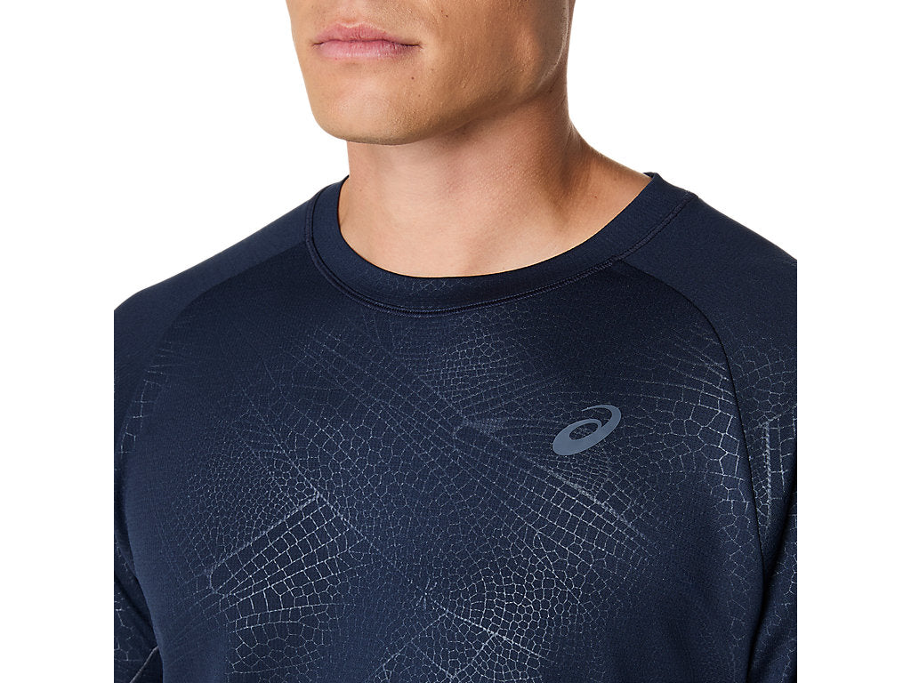 Tee Shirt Asics Game All Over Print SS Top Midnight