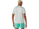 Tee Shirt de padel Asics Court SS Top Cold Moss