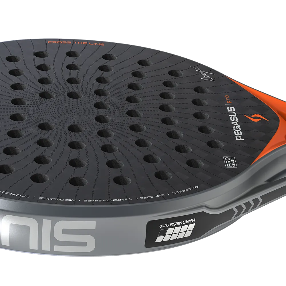 Raquette de padel Siux Pegasus Pro 2026 Lava Orange