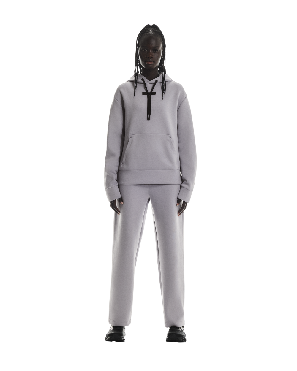 Hoodie On Focus Tech Hoodie Lilac