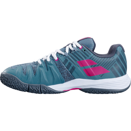 Chaussures Babolat Sensa North Atlantic vue de côté