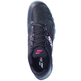 Détail du design noir élégant des Babolat Jet Premura 2