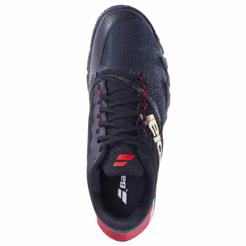 Chaussures Babolat Jet Premura 2 Black / Tomato détail design