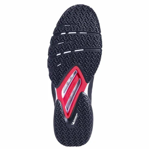Chaussures Babolat Jet Premura 2 Black / Tomato vue latérale