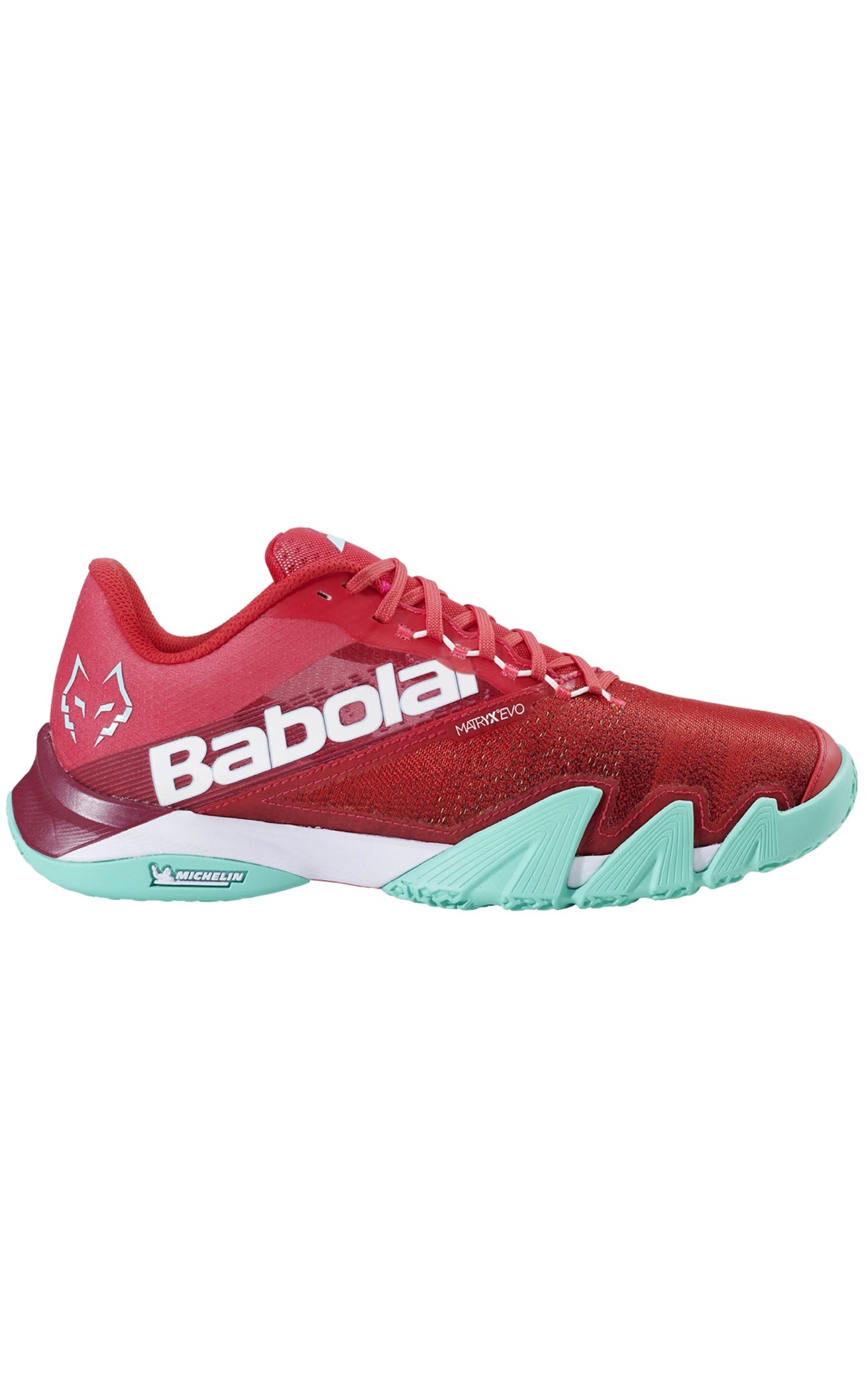 Chaussures Babolat Jet Premura 2 Lebron Red vue latérale
