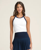 Vue avant Brassière Wilson On The Daily Brami White / Classic Navy