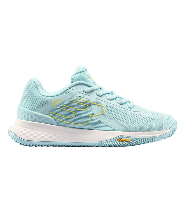 Vue avant Chaussures Bullpadel Pearl Vibram 25V Verde