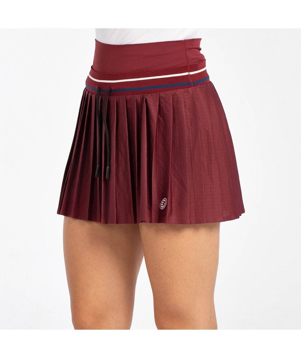 Jupe de padel Bullpadel Atria Vino Burdeos