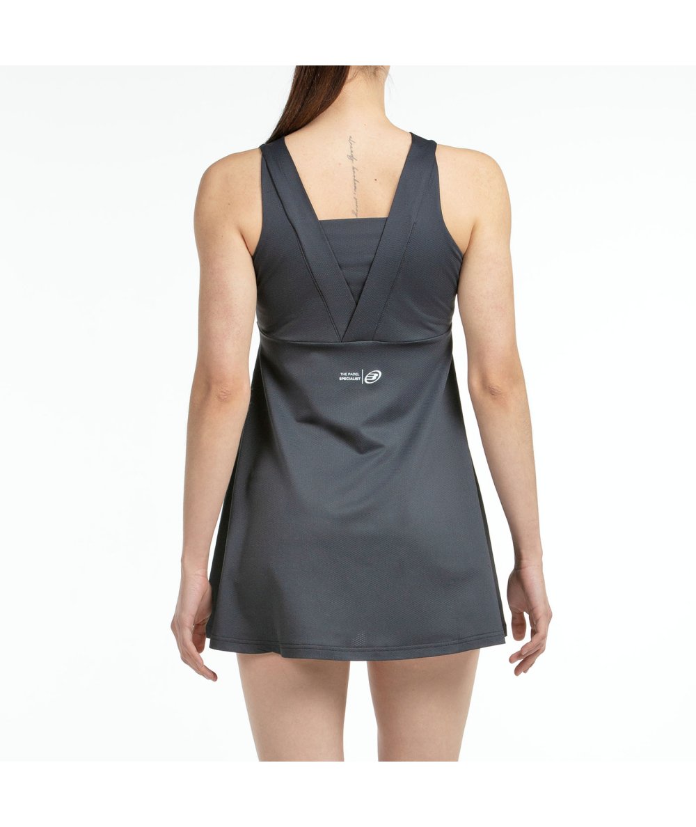 Robe Bullpadel Acoco Negro design élégant et respirant