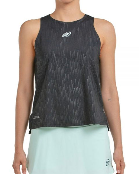 Tee Shirt Bullpadel Abure Negro vue principale