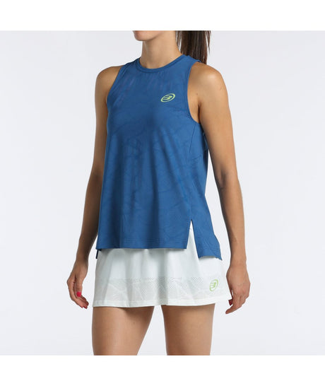 Tee Shirt Bullpadel Batea Azul Oscuro vue arrière