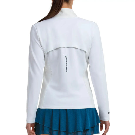 Détail tissu Veste Bullpadel Desna Blanco