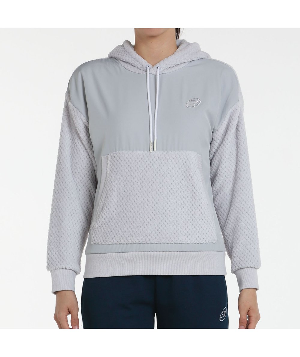Veste Bullpadel Neda Gris Perla vue de face