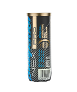 Vue arrière du tube de Balles Bullpadel FIP Next Pro