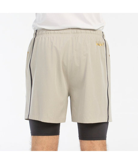 Short Bullpadel Barde Piedra Vigore porté sur le court