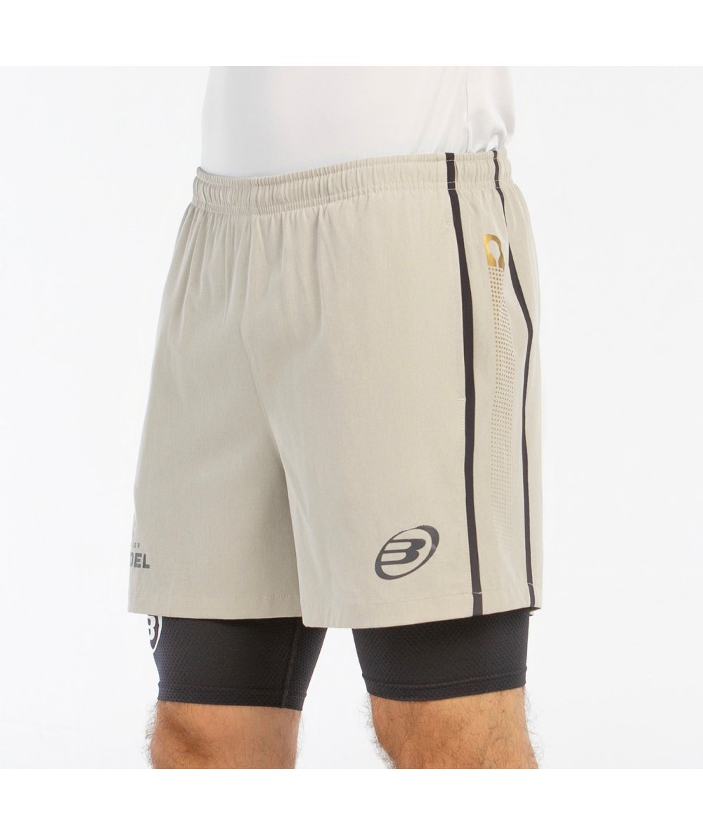 Détails du Short Bullpadel Barde Piedra Vigore
