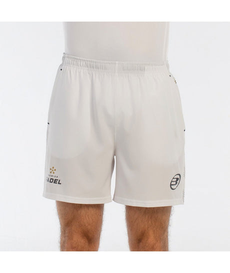 Détails du Short Bullpadel Brozo Blanc