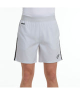 Short Bullpadel Maceda Gris Perla front view