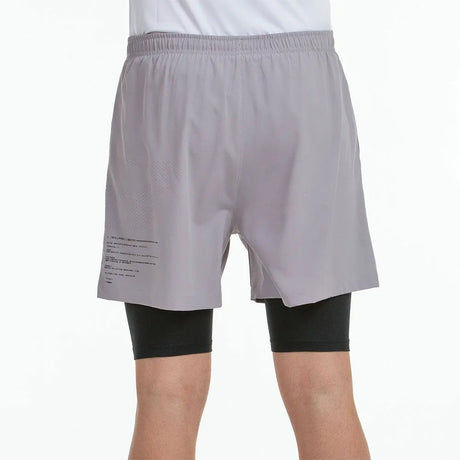 Short Bullpadel Meta Topo – Détail tissu respirant