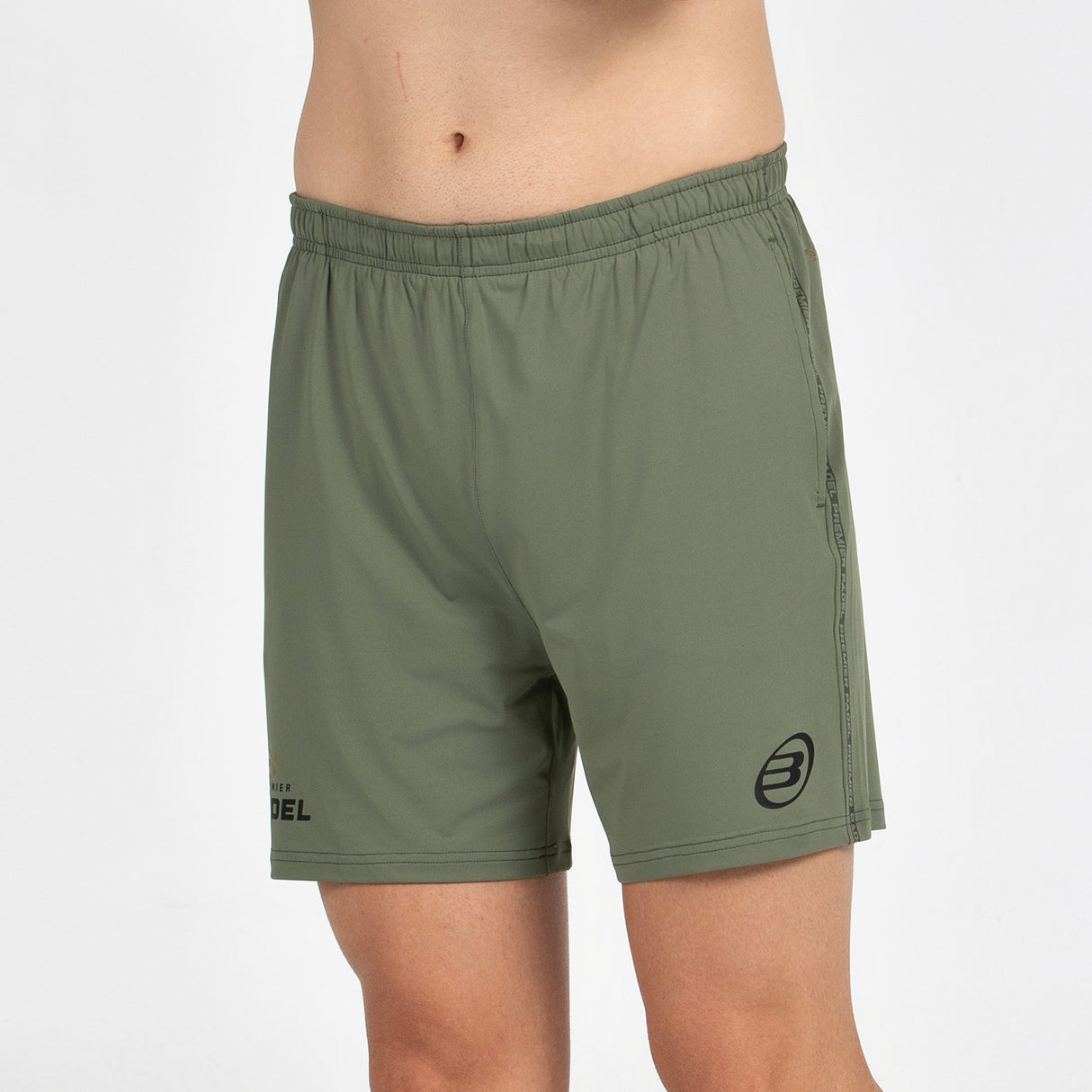 Short de padel Bullpadel Preux Kaki