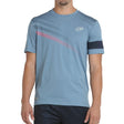 Tee Shirt Bullpadel Cambre Azul Sombre Vigore vue de face