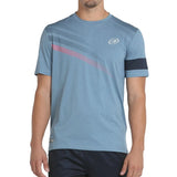 Tee Shirt Bullpadel Cambre Azul Sombre Vigore vue de face