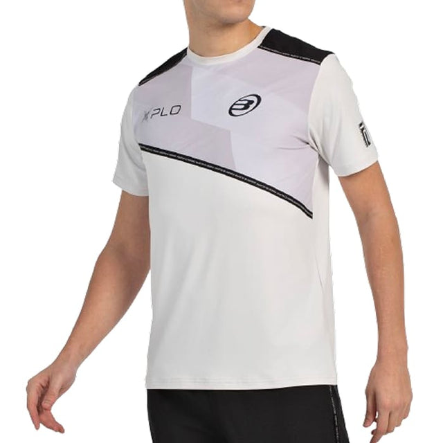 Tee Shirt Bullpadel Di Nenno Gris Perla pour joueur de padel
