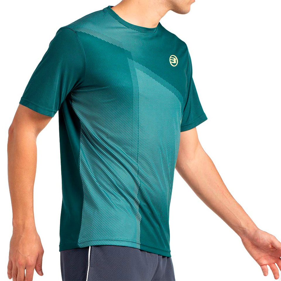 Tee Shirt Bullpadel Lagar Verde Oscuro