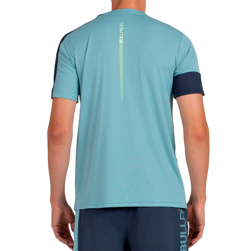 Tee Shirt Bullpadel Leido Verde Azulado