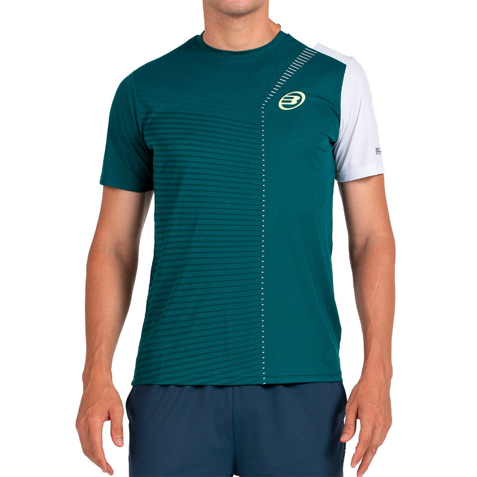 Tee Shirt Bullpadel LLICO Verde Oscuro