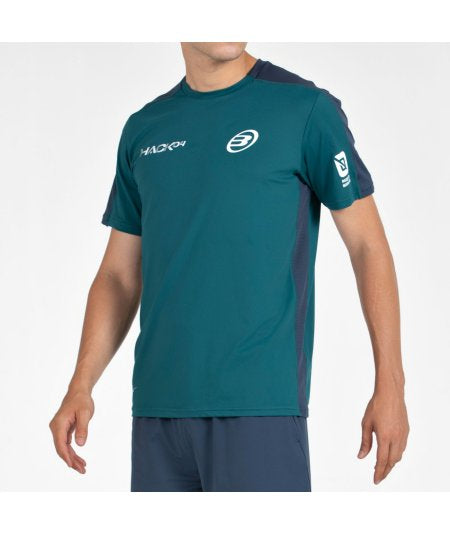 Tee Shirt Bullpadel Paquito 25I Verde Oscuro