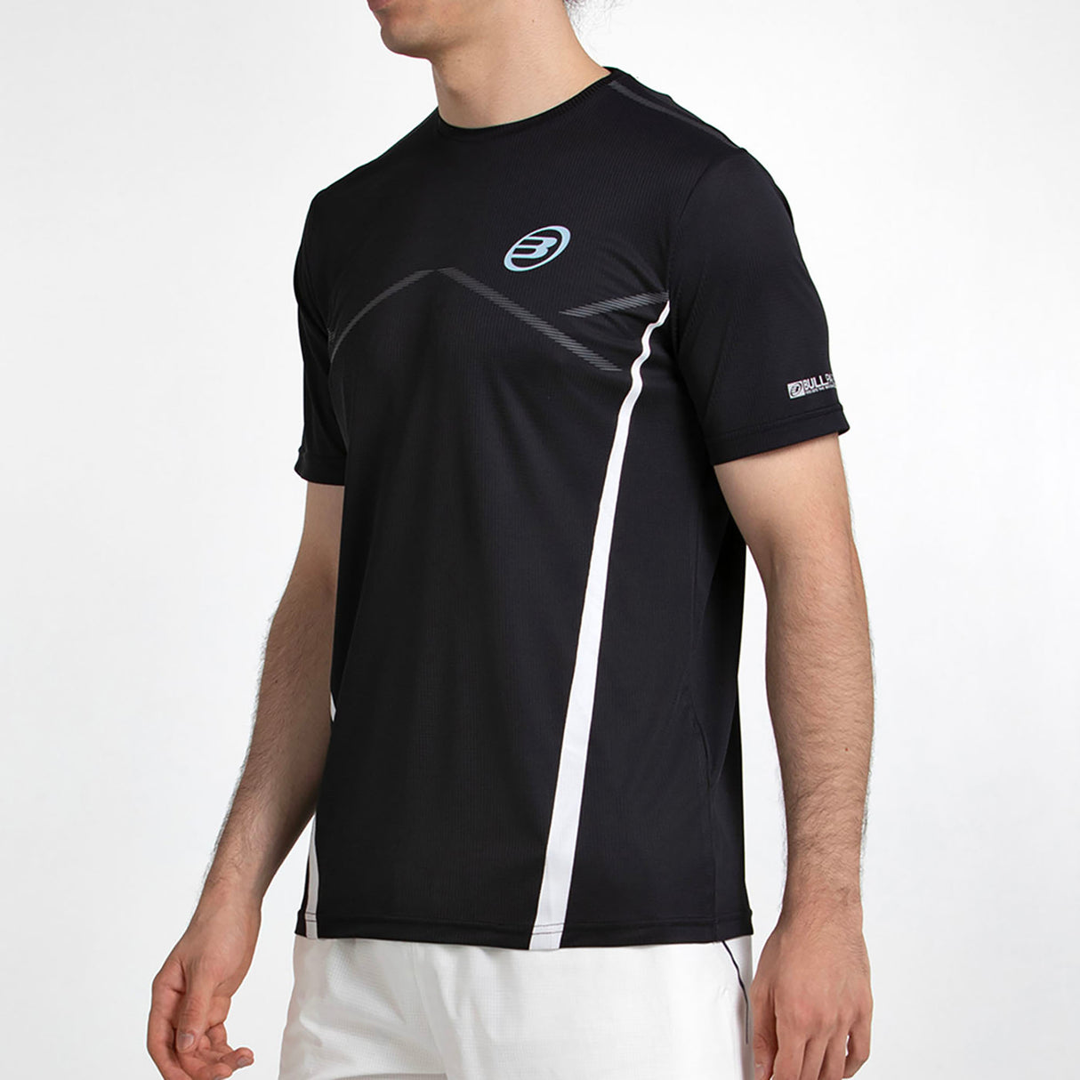 Tee Shirt de padel Bullpadel Cabore Negro