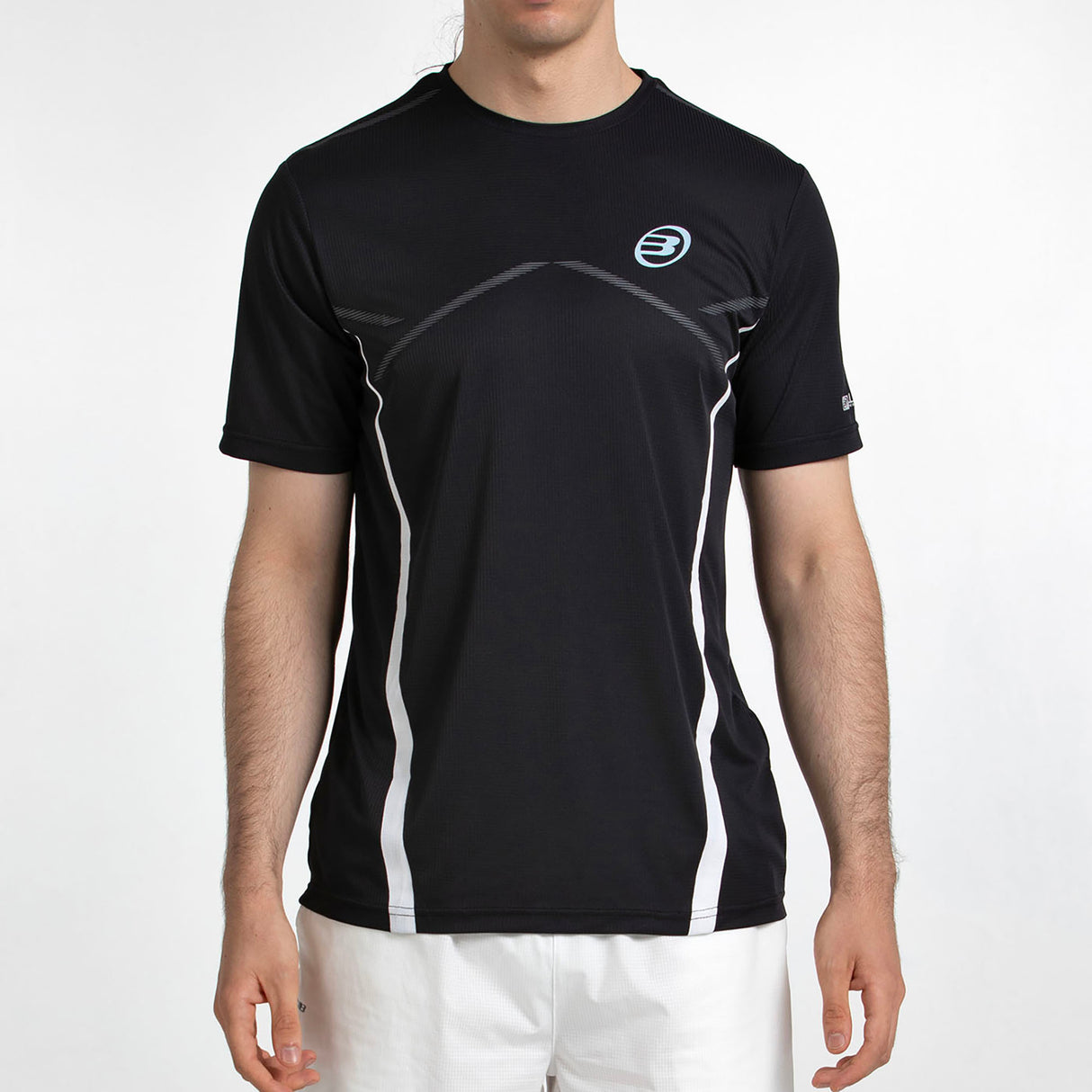 Tee Shirt de padel Bullpadel Cabore Negro