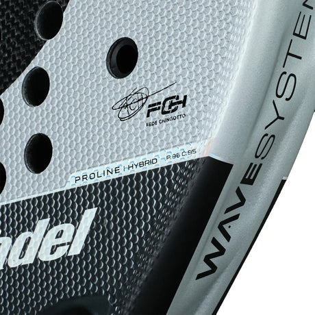 Raquette Bullpadel Neuron 25 gros plan